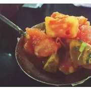 职校食堂推“中秋特餐” 西红柿炒月饼 (19)